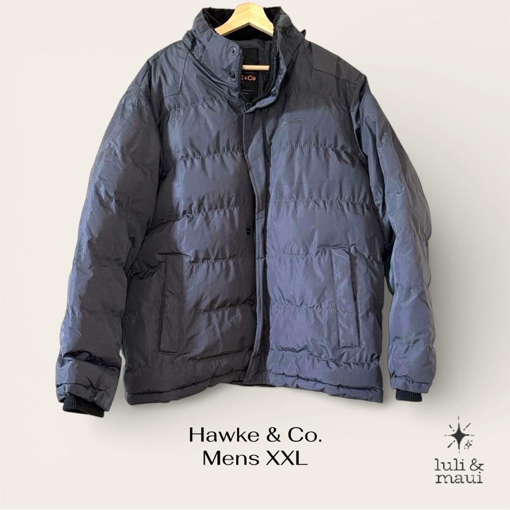 Hawke & Co Men’s Winter Puffer Jacket Coat | Warm, Insulated | Size XXL